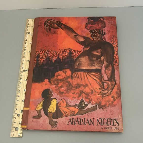 Arabian Nights by Andrew Lang Educator Classic Library 1968 Hardcover Book - Picture 15 of 16